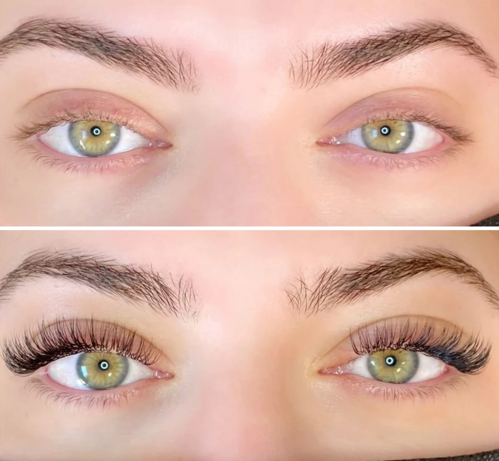 Natural eyelash extensions with lightweight 3D eyelash extensions Natural eyelash extensions with lightweight 3D eyelash extensions